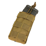 Condor MOLLE Single Open Top M4/M16 Mag Pouch, Coyote - Airsoft Nation