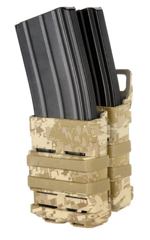 Emerson Quick Draw Double M4 Magazine Holster - Desert Digital Camo - Airsoft Nation