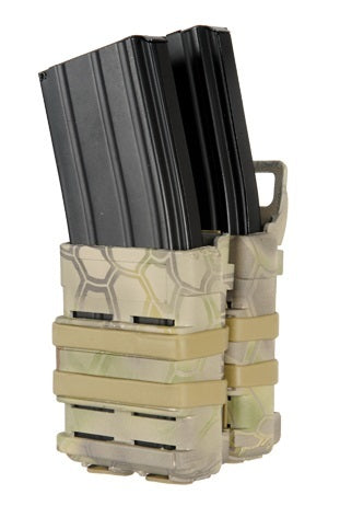 Emerson Quick Draw Double M4 Magazine Holster - Mandrake Camo - Airsoft Nation