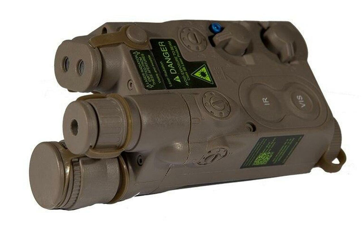 Expandable AN/PEQ16 Battery Box, Dark Earth