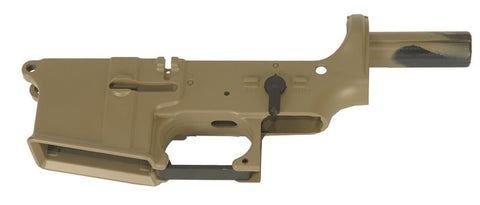 JG/Golden Eagle ABS Lower Receiver for M4 AEG, Tan - Airsoft Nation
