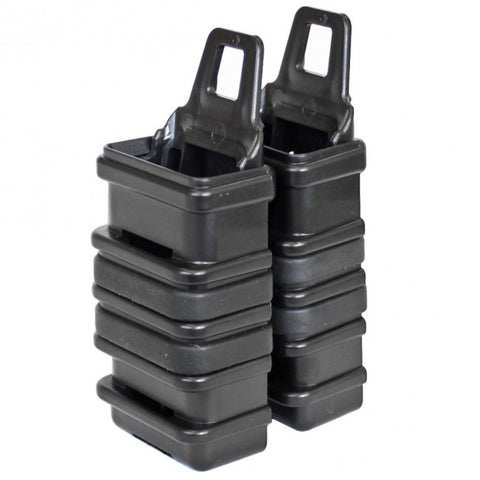 Lancer Tactical Polymer MP7 Magazine Speed-Draw Pouches, Black - Airsoft Nation