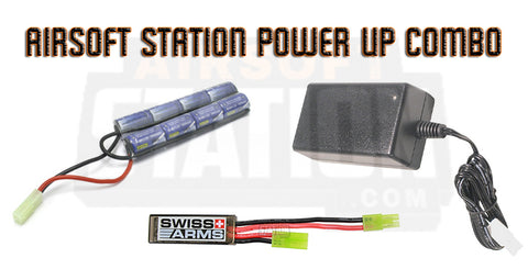 AEG Power Up Kit w/ 9.6v Battery, Smart Charger, and Burst Unit