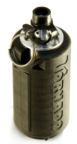 AI Tornado Grenade, Gas Powered Airsoft Grenade by Airsoft Innovations, Black