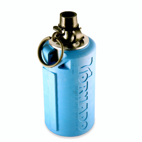 AI Tornado Grenade, Gas Powered Airsoft Grenade by Airsoft Innovations, Blue