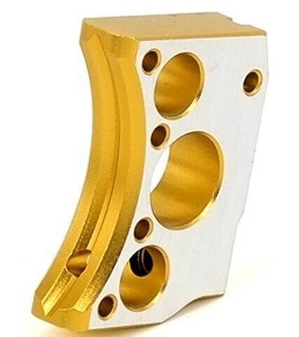 Airsoft Masterpiece Hi-Capa Type 12 Aluminum Trigger, Gold Two-Tone