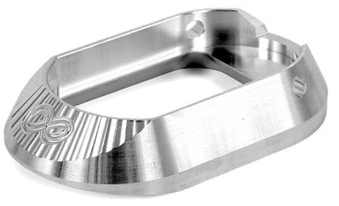 Airsoft Masterpiece Hi-Capa Type 2 Infinity Magwell, Silver