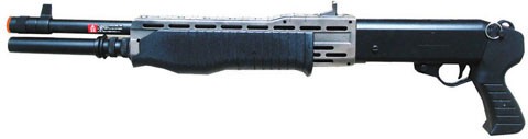 Airsoft SPAS 12 Style Pump-Action Shotgun
