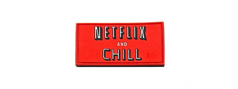 Aprilla Design Group Netflix & Chill Patch, Full Color