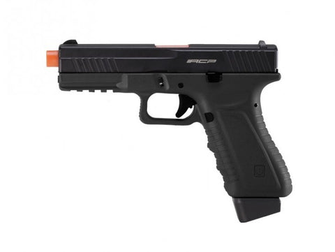 APS ACP601 CO2 Blowback Airsoft Pistol, Black