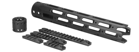 Ares 300mm M4/M16 Octagonal Handguard Set, Black