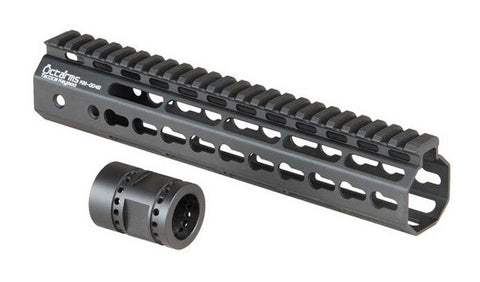 Ares Metal Keymod Handguard, 10 Inch, Black
