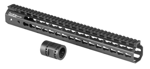 Ares Metal Keymod Handguard, 15 Inch, Black