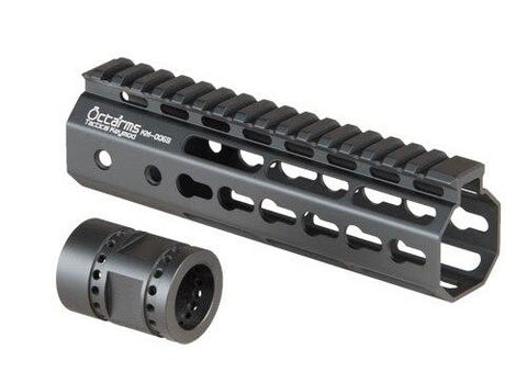 Ares Metal Keymod Handguard, 7 Inch, Black