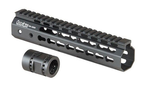 Ares Metal Keymod Handguard, 9 Inch, Black