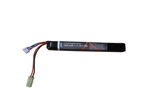 ASG 11.1v 1500 20C Stick LiPO Airsoft Battery