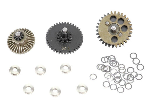 Black Knight Reinforced 4mm Extreme Torque Shaft Gear Set 32:1
