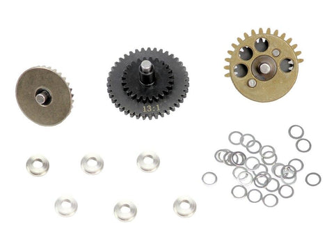 Black Knight Reinforced 4mm Shaft Super High Speed Gear Set 13:1