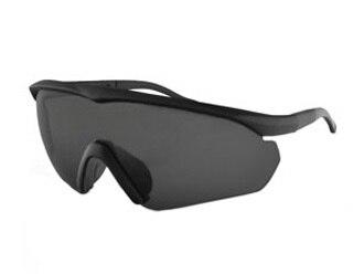Bobster Tactical Eyewear Delta Ballistics Shooting Glasses Z87 Black Frame 2 Lens