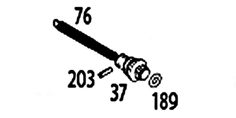 Bolt Base Return Spring Assembly for KWA LM4 PTR
