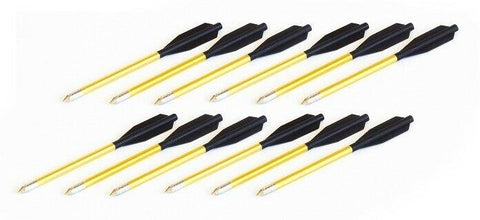 BOLT Crossbows Aluminum Bolts, 12-Pack