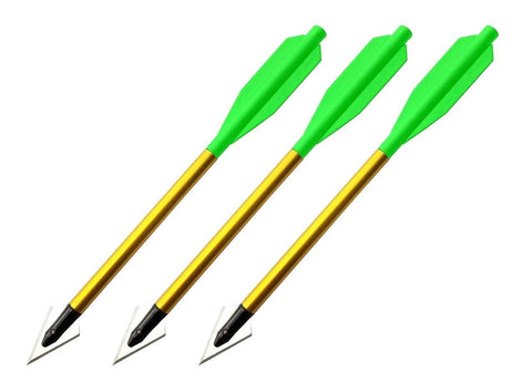 BOLT Crossbows Broadhead Hunting Bolts, 3-Pack