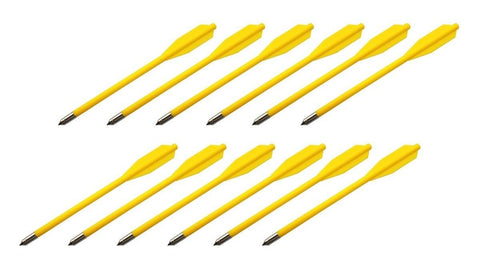 BOLT Crossbows Plastic Bolts, 12-Pack