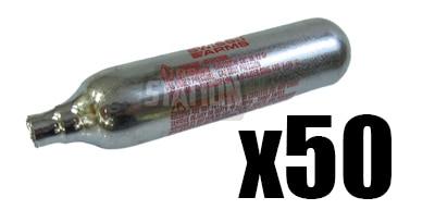 Bulk Swiss Arms 12G CO2 Cartridge, 50-Pack