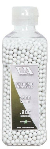 Classic Army 0.20g Extreme Precision Premium Biodegradable Airsoft BBs, 2500ct Bottle