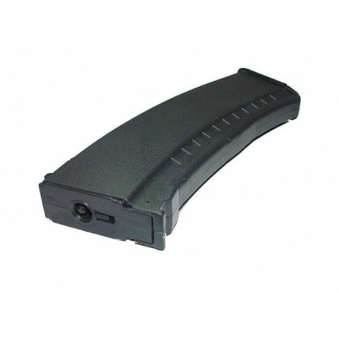 Classic Army AK74 Polymer Lo-Cap Magazine, 77 BBs, Black