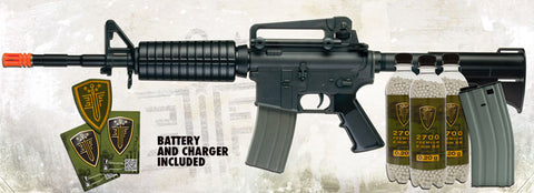 Elite Force M4 Carbine Black Airsoft Rifle Kit