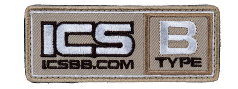 ICS Tan Blood Type Patch 1.5"x4" - Type B