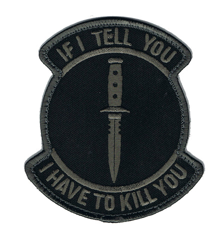 If I Tell You I Have To Kill You Patch, Dark-Ops