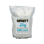 Infinity Precision Airsoft BBs, 0.25g, 4000 ct Bag