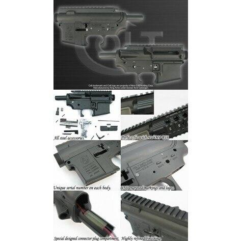 King Arms Fully Licensed COLT M4A1 Full Metal Upper and Lower Receiver Set