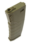 KWA K120 Polymer Midcap Magazine for M4 / M16 Series Airsoft AEG Rifles, FDE
