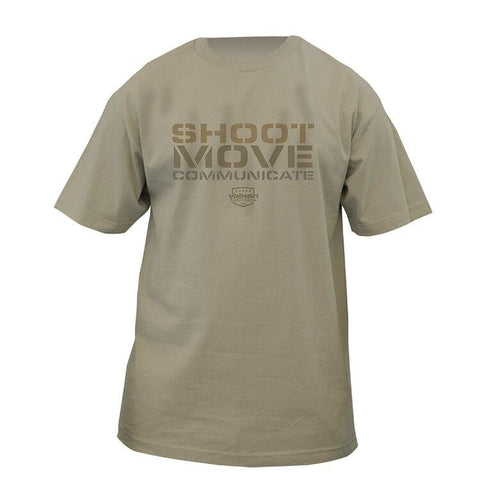 Valken Shoot Move Communicate T-Shirt - Sand