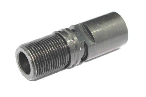 WII TECH Airsoft MP7 Positive Barrel Adapter 14mm (KSC, Umarex), CW Threaded