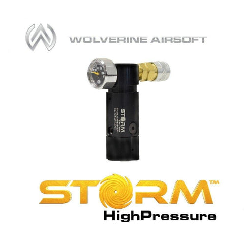 Wolverine Airsoft STORM OnTank High Pressure Regulator, Black