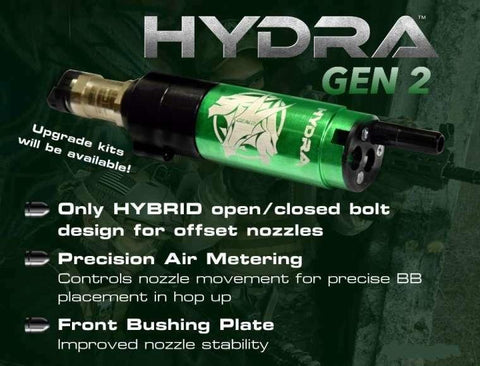 Wolverine HYDRA Gen 2 F2000 Cylinder w/ Premium Edition Electronics & Bluetooth FCU HPA Kit