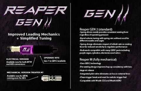 Wolverine REAPER Gen 2 V3 AK-47 Cylinder w/ Electro-Mechanical Electronics HPA Kit