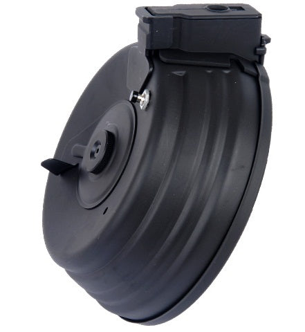 CYMA Metal AK Drum Magazine, 2500 Rounds