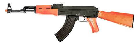 CYMA CM042 AK47 Metal with Real Wood Stock and Grips Airsoft Rifle