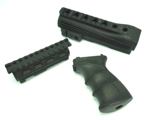 CYMA Nylon Tactical AK47 Pistol Grip and Foregrip Conversion Kit