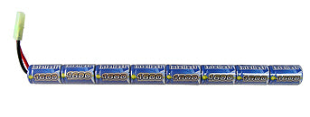 Intellect 9.6v 1600mAh High Quality NiMH Stick Battery