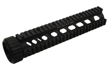 JG CNC Aluminum Quad Rail M4 RIS, 10"
