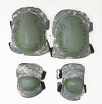 Knee and Elbow Pads for Airsoft, Digital Army Camo