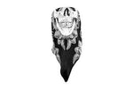 Zan Headgear Tactical 3-IN-1 Bandanna Cotton Ornate Skull Grey Airsoft