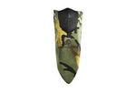 Zan Headgear Tactical Neodanna Half Face Mask Cotton Neoprene Woodland Camo Airsoft