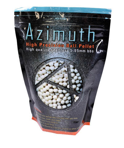Azimuth High Precision 0.28g Biodegradable BBs, 3750 Rounds - Airsoft Nation